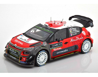 CITROEN C3 WRC Meeke/Breen/Loeb/Al Qassimi Presentation Version 2018