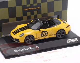 PORSCHE 911 Spirit 70 (992.2) (2025), speed yellow