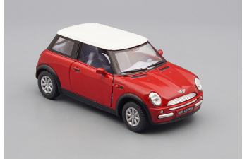 MINI Cooper S, cherry / white