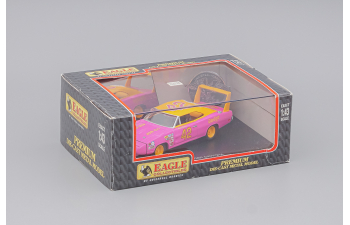 DODGE Charger Daytona (1970) Racing Car, pink / orange