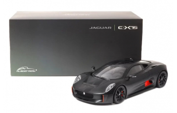 JAGUAR C-X75 (satin black with black stripes)