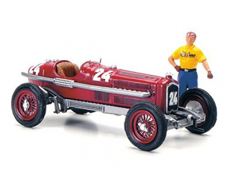 ALFA ROMEO P3 – Monza 1932 – T. Nuvolari 24 с фигуркой победителя