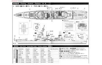 Сборная модель JMSDF Destroyer DD-115 Akizuki