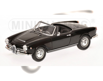 ALFA ROMEO Giula SPIDER 1962, BLACK