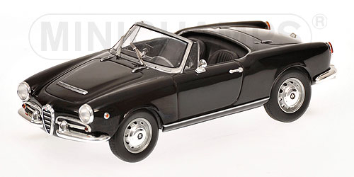 ALFA ROMEO Giula SPIDER 1962, BLACK