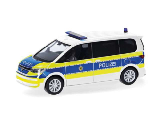 VOLKSWAGEN Multivan *Bundespolizei*, white / yellow / blue 2022