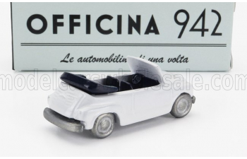 FIAT 600 "maggiolina" Carrozzeria Francis Lombardi Cabriolet Open (1958), White