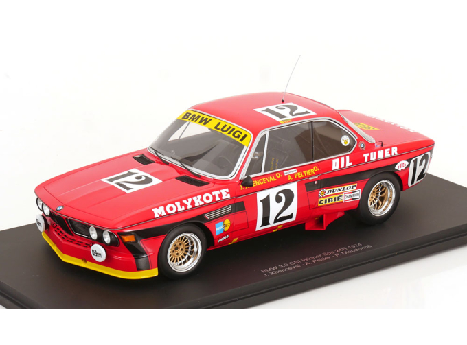 BMW 3.0 CSI E9 №12 Winner 24h Spa, Xhenceval/Peltier/Dieudonne (1974)