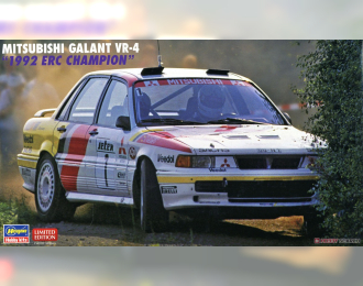 Сборная модель MITSUBISHI Galant Vr-4 Team Jetex N 1 Rally European Champioship (1992) E.Weber - M.Hiemer