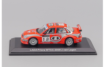 LADA Priora WTCC V.Lagen (2009), красный