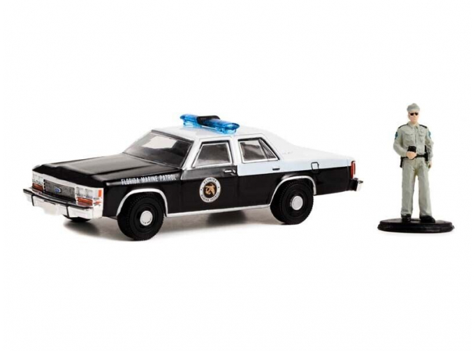 FORD LTD Crown Victoria "Florida Marine Patrol" с фигуркой 1990 