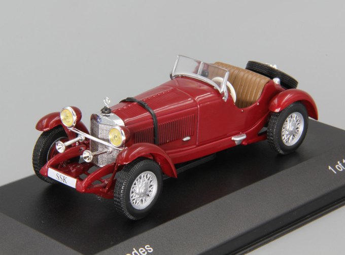 MERCEDES-BENZ SSK (1928), dark red