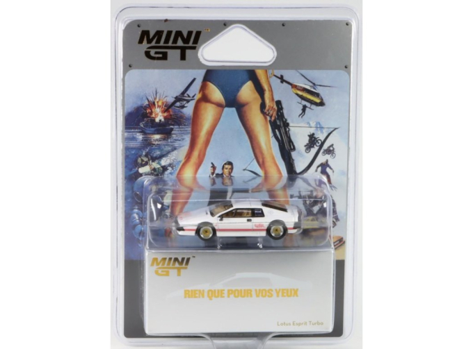 LOTUS Esprit Turbo (1981), white / golden Rims (French package)