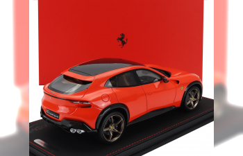 FERRARI Purosangue Suv (2022) - Con Vetrina - With Showcase, Orange Je Met