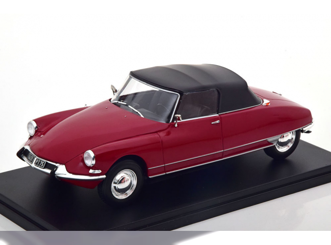 CITROEN DS 19 Convertible (1963), red black