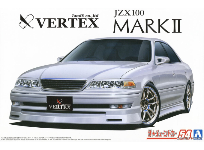 Сборная модель Toyota Mark 2 '98 JZX100 Vertex
