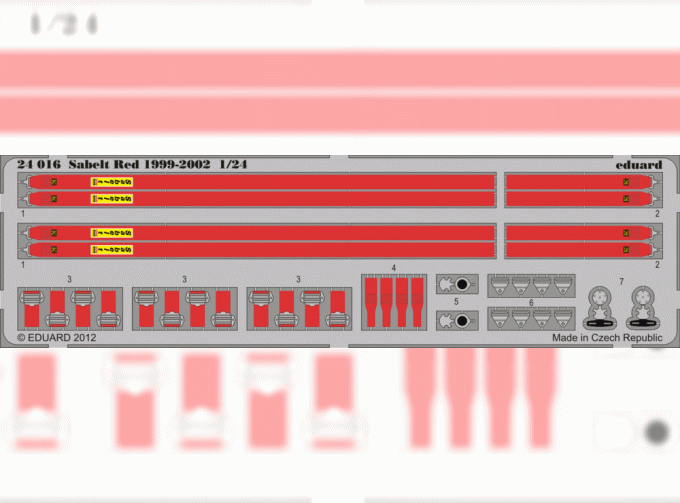 Фототравление для Sabelt red 1999-2002