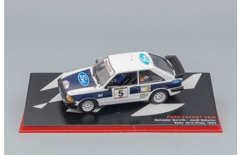 FORD Escort XR3i № 5 Rally-de-la-Rioja 1983, white / blue