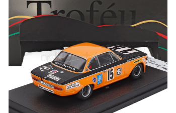 BMW 2800 Cs (night Version) №15 6h Paul Ricard (1971) Jean Pierre Beltoise - Gunther Huber, Orange Black