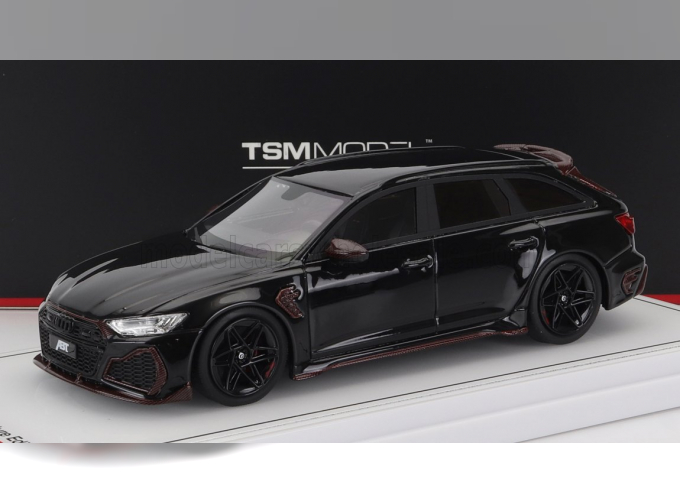 AUDI A6 Rs6 Abt Avant C8 Sw Station Wagon (2021), Black