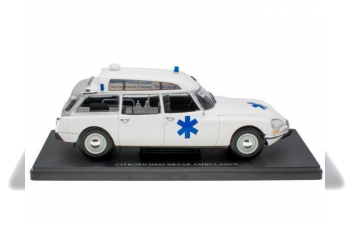 CITROEN DS20 Break Ambulance 1974, white