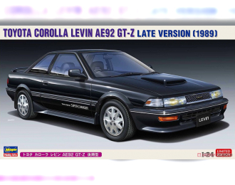 Сборная модель Toyota Corolla Levin AE92 GT-Z поздняя модель (Limited Edition)