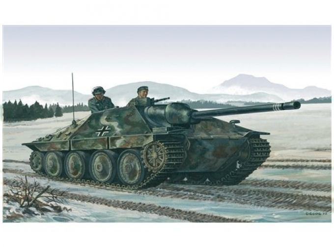 Сборная модель САУ JAGDPANZER 38(t) HETZER