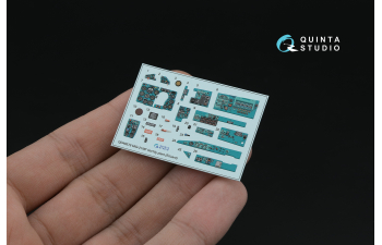 3D Декаль интерьера кабины МиГ-21МФ (Горьковского завода) (Eduard) (с 3D-печатными деталями)