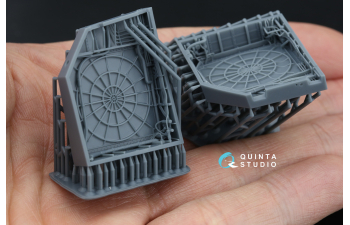 3D Декаль Ниши шасси для Суххой-30СМ (Звезда)