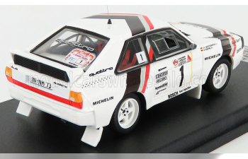 AUDI Quattro Sport №1 Winner Rally Stadte (1984) - Start Race Version W.rohrl - C.geistdorfer, White