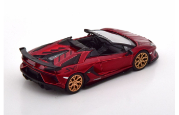 LAMBORGHINI Aventador Svj Roadster Lhd (2018), Rosso Efesto - Red Met