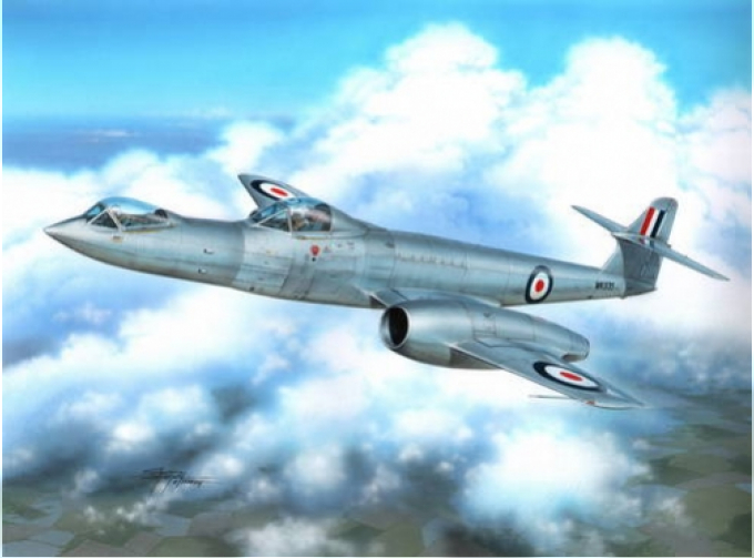 Сборная модель Самолет Gloster Meteor F.8 (PRONE)