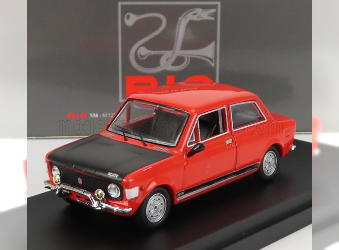 FIAT 128 Rally (1971), Red Black