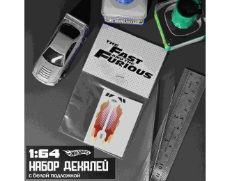 Декаль Fast and the Furious "Slap Jack Toyota Supra"