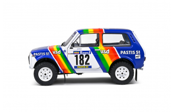 LADA Niva No 182 Rally Paris-Dakar, Jabouille/Sardou (1984)