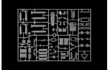Сборная модель FIAT G91r Military Airplane 1967 - Aereonautica Militare Italiana - Italian Air Force