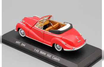 BMW 502 Cabrio, red