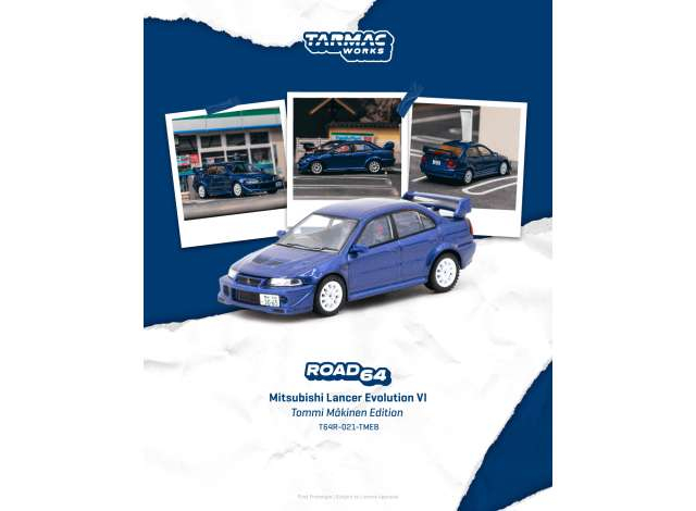 Mitsubishi Lancer Evolution VI, Tommi MÃ¤kinen Edition, blue