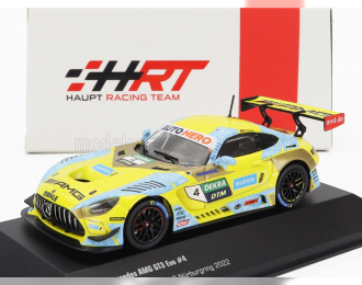 MERCEDES-BENZ Amg Gt3 Team Hrt №4 Winner Race 2 Nurburgring Dtm 2021 L.Stolz, Yellow Light Blue