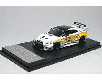 NISSAN LB GTR GT Flash Ver. 2, white/yellow