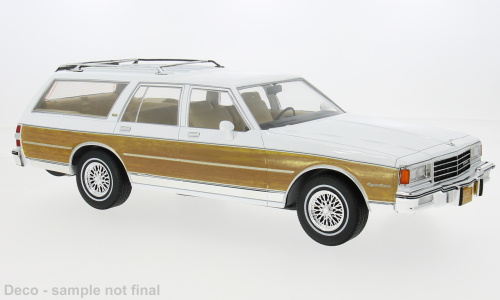 CHEVROLET Caprice Estate Wagon (1985), white/decor