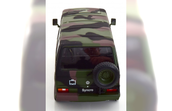 VOLKSWAGEN T3 Syncro Bus German Army (1987), camouflage