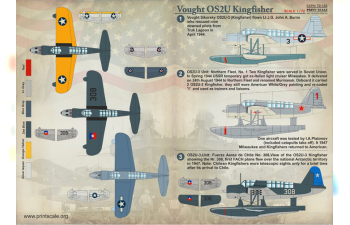 Декаль OS2U Kingfisher