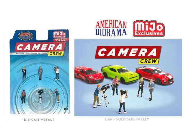 Camera Crew figure set