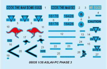 Сборная модель Австралийский БТР ASLAV-PC Phase 3