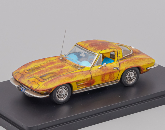 CHEVROLET Corvette Stingray (1963), желтый