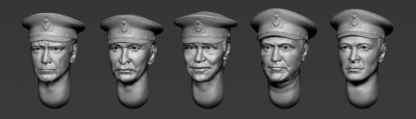 Советские морские офицеры ВОВ (№1)