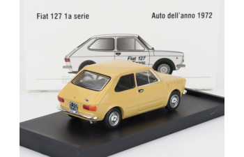 FIAT 127 1-series (1971) - Black Interior, Giallo Tahiti - Yellow