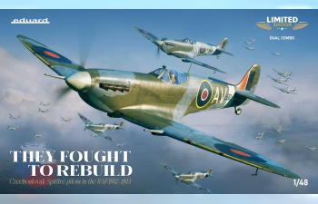 Сборная модельThey Fought To Rebuild- The Limited Edition Czech Spitfire pilots in the RAF 1942-43 (Dual Combo)