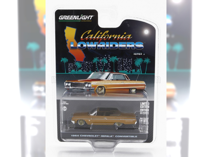 CHEVROLET Impala Cabriolet Lowrider (1964), Gold Met